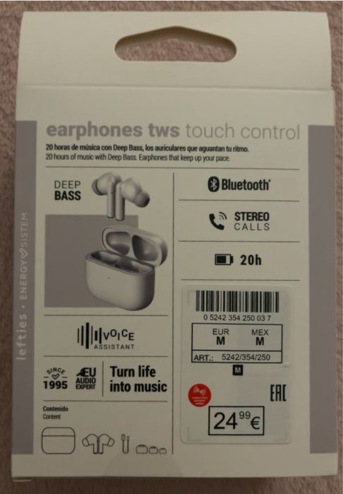 Auriculares Energy sistem NOVOS