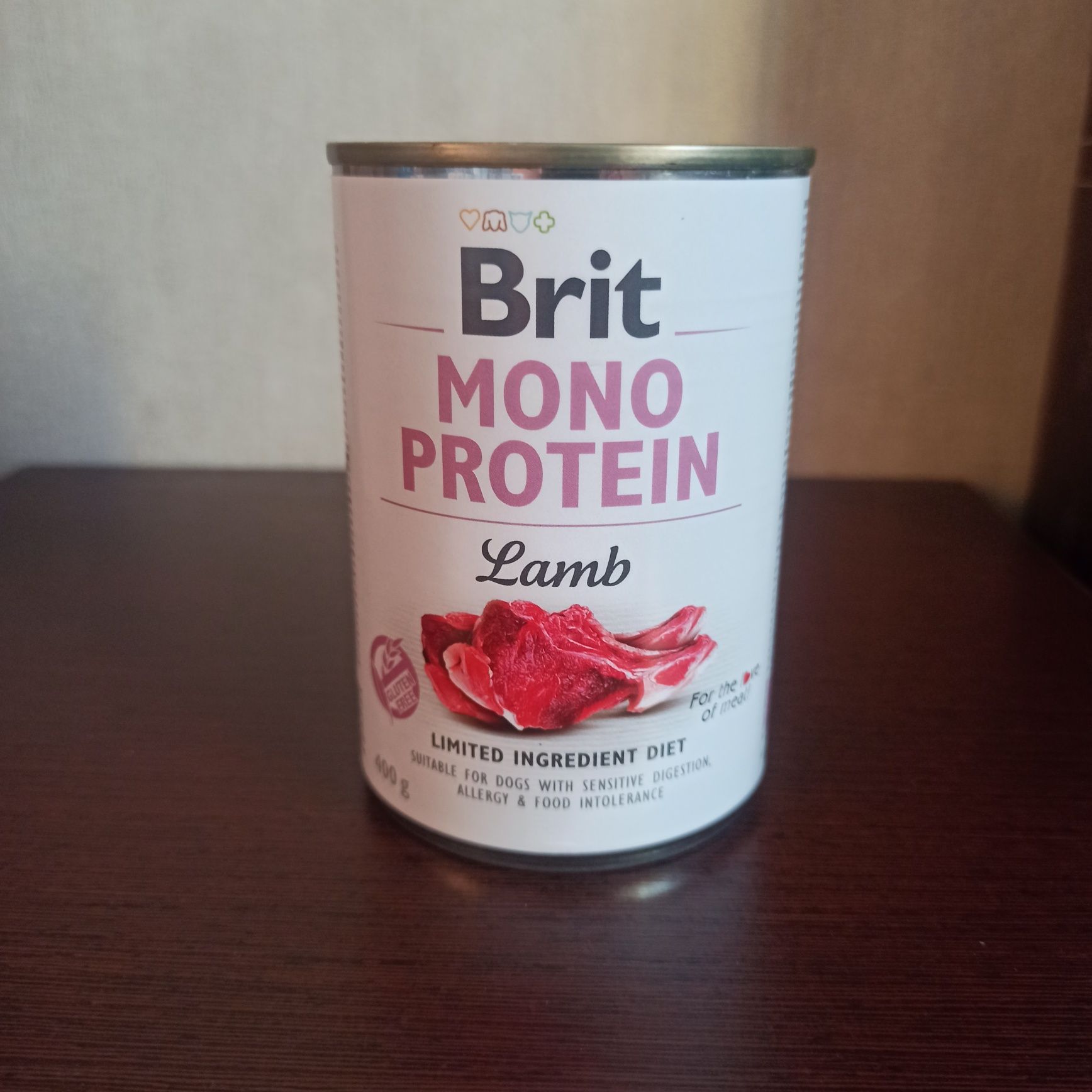 Консервы для собак Brit Mono protein 0,4 кг