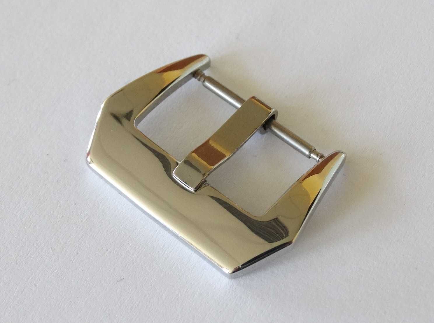 Klamra do paska zegarka pre-v szer. 24mm stal nierdzewna 316L połysk