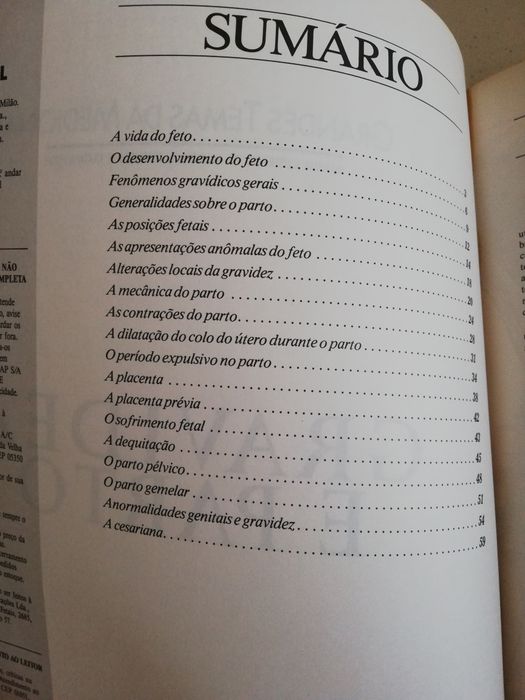 4 livros "Grandes Temas da Medicina"