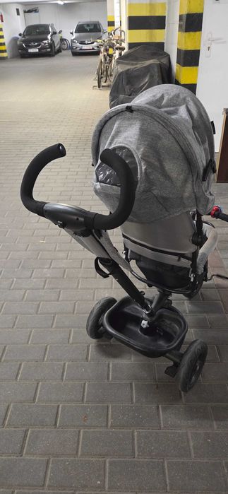 Kinderkraft Rowerek dziecięcy trójkołowy AVEO szary