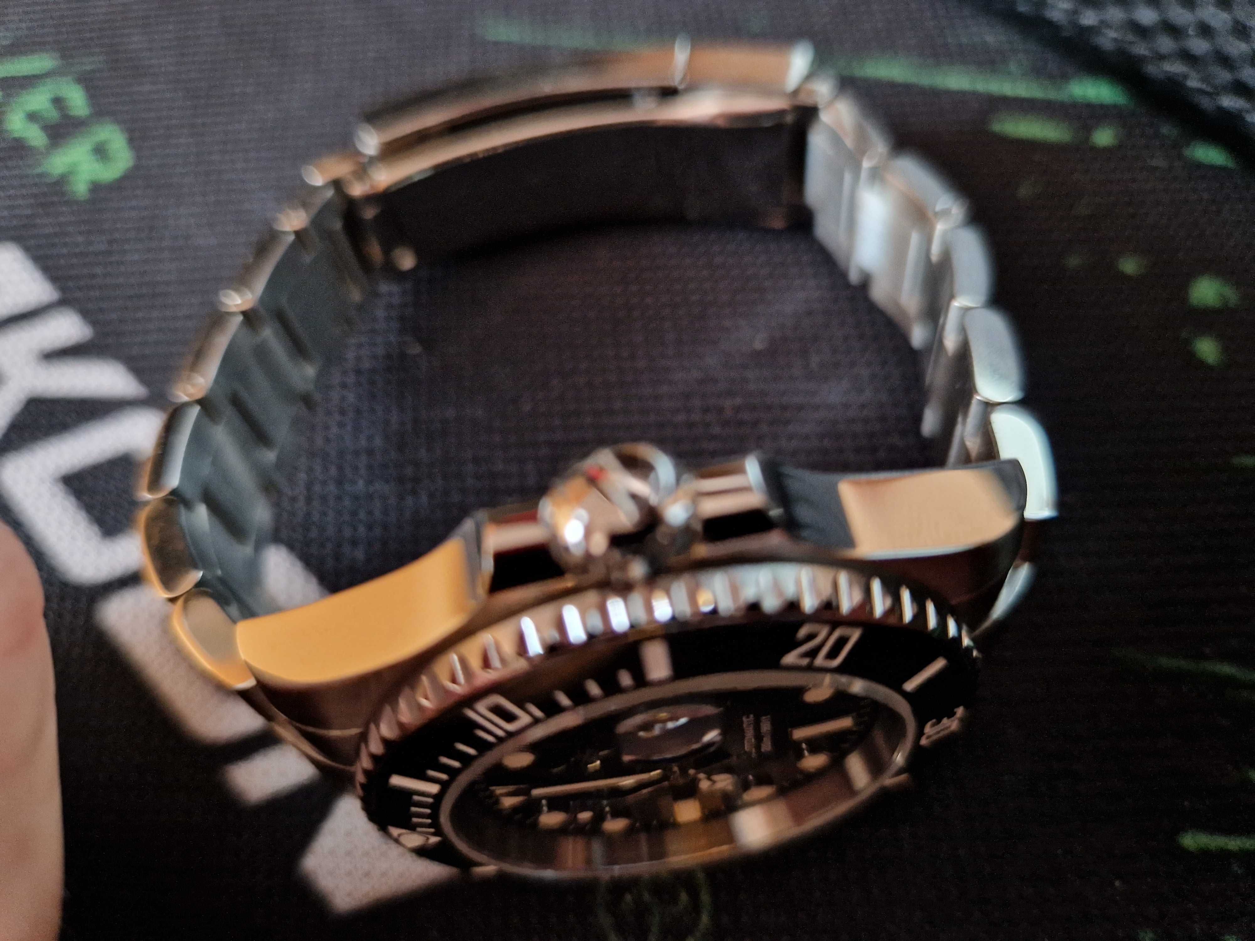 Nowy zegarek mechaniczny CRONOS, wzór Submariner