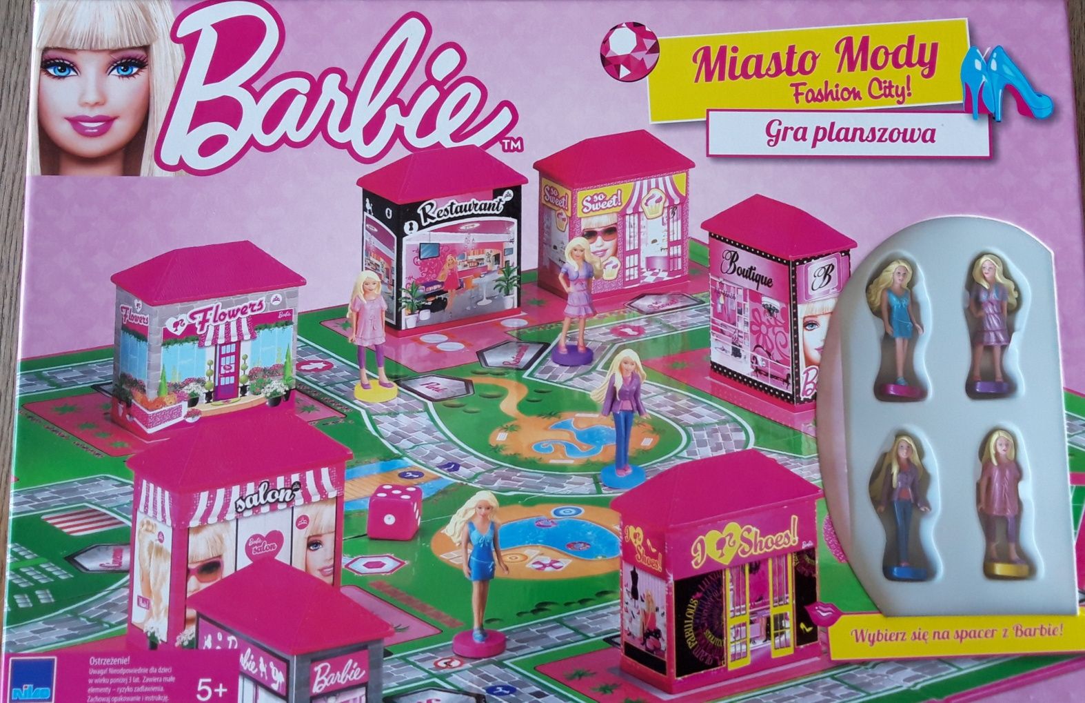 Sprzedam grę planszową Barbie "Miasto mody"