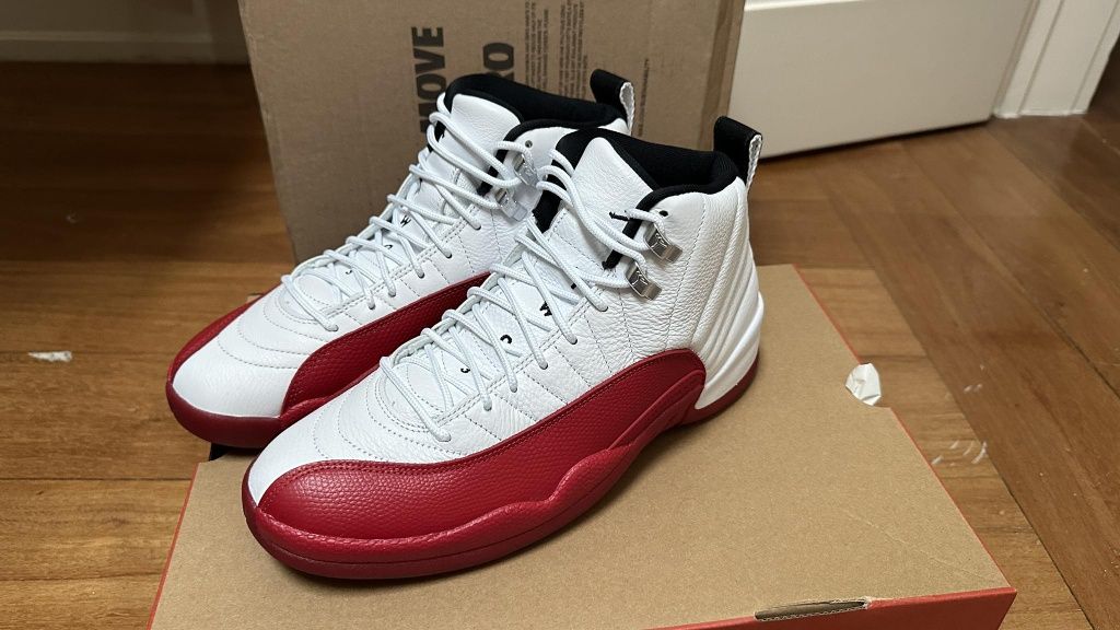 Jordan 12 Cherry Authentic