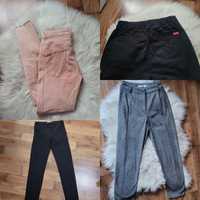 Megapaka zestaw spodni high waist stradivarius levis reserved xxs xs s