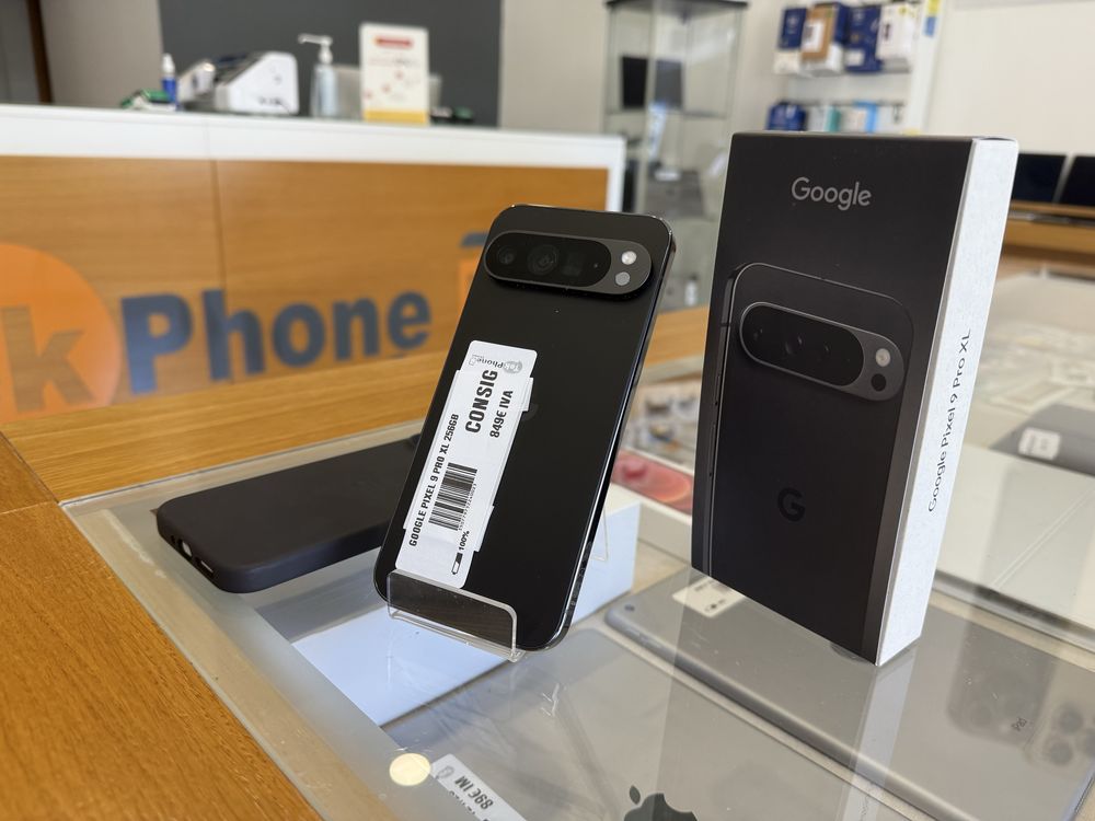 Google Pixel 9 Pro XL 256GB + Capa / Novo!