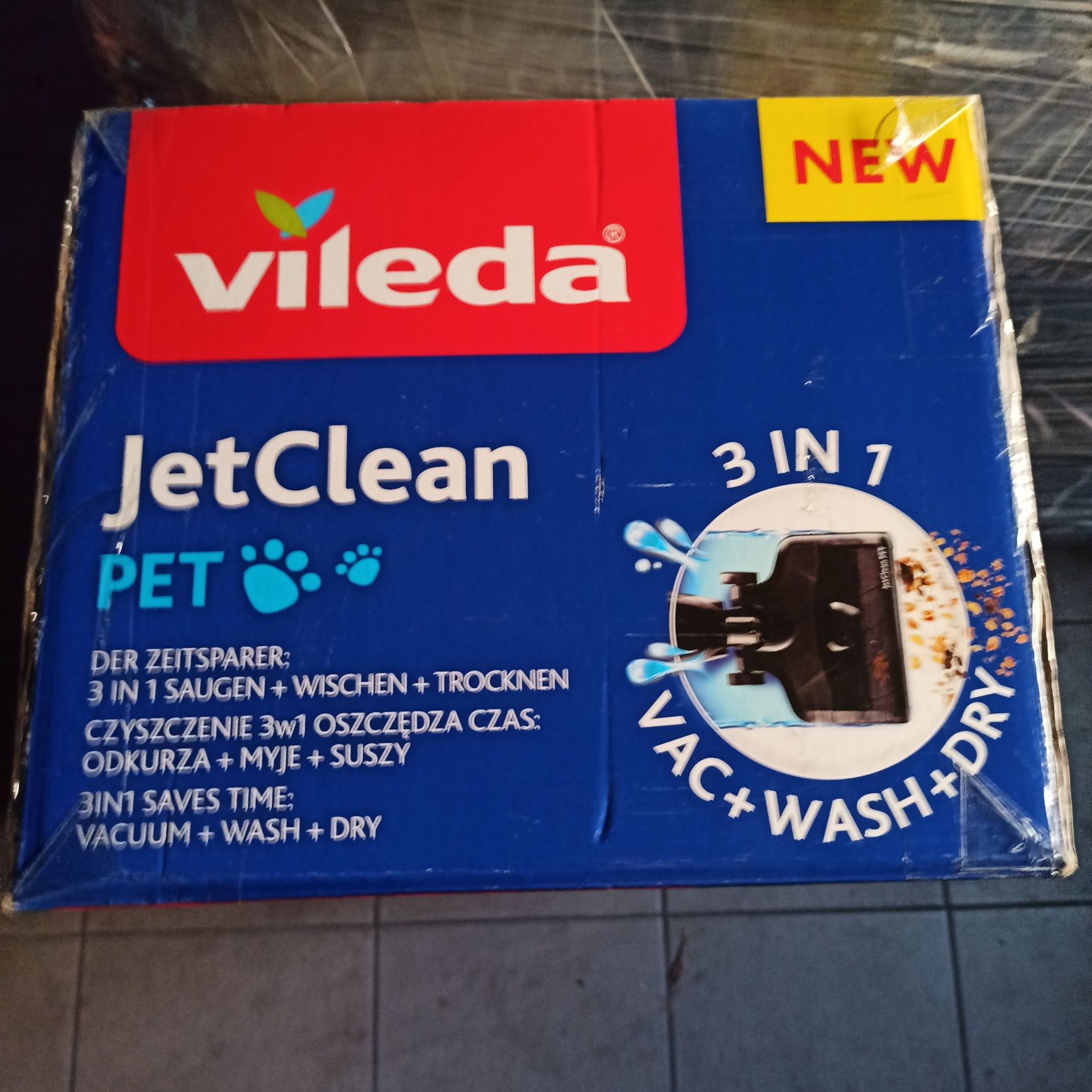 Odkurzacz  myjący- Vileda JetClean Pet