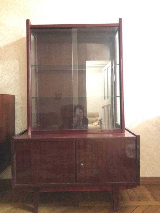 Винтажный столовый буфет "Горка", Польша, 60-е