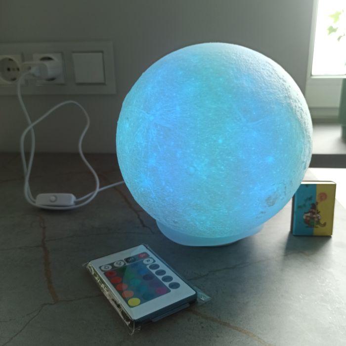 Нічник світильник Місяць