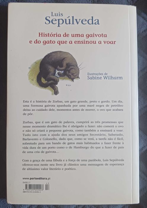 História de uma gaivota e do gato que a ensinou a voar