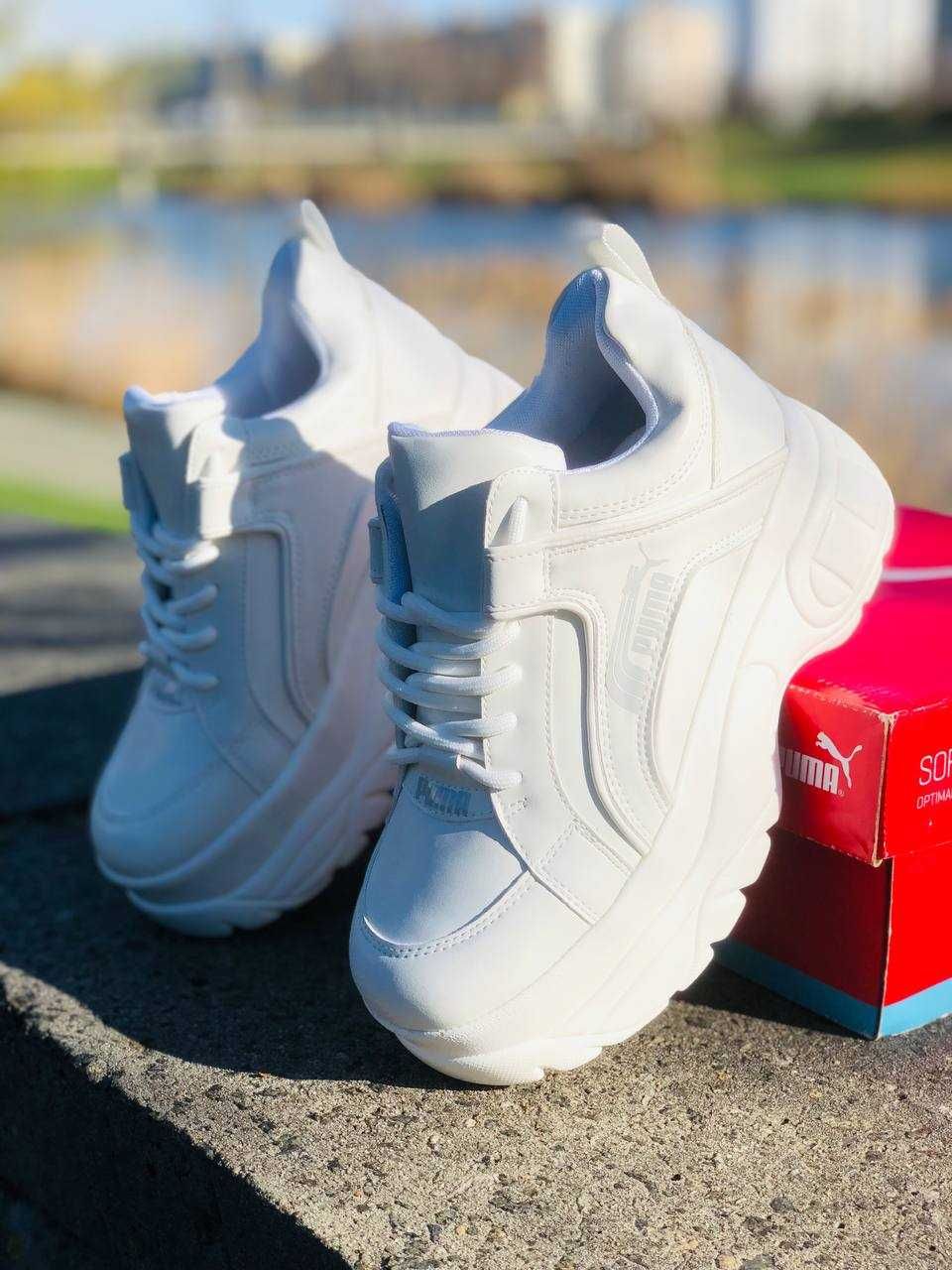 Кросівки Puma жіночі Новинка! Пума Белые Удобство в каждом шаге! Топ