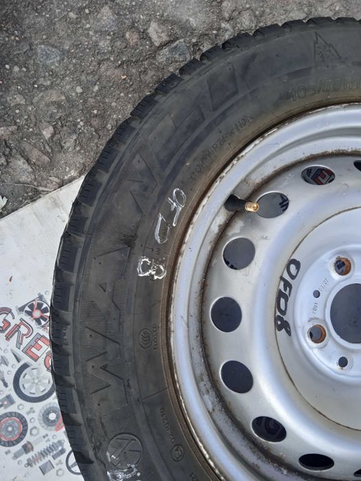 Резина Гума 165/70 R14 Диски ЕТ 37 5 1/2JxH2 4*98 Fiat Doblo Добло