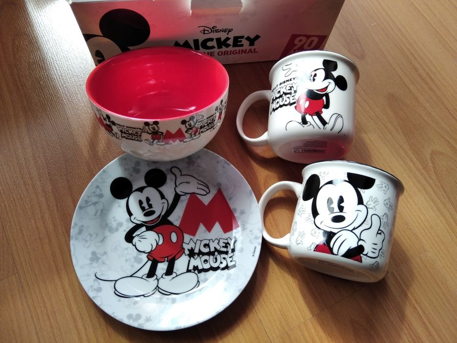 Conjunto Mickey Mouse Edição limitada 90 anos