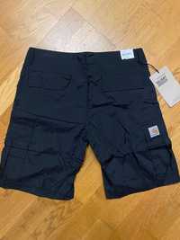 Spodenki Carhartt Cargo Shorts Shorty Czarne