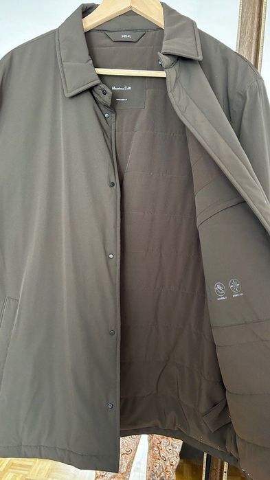 Płaszcz męskie cieplij Massimo Dutti