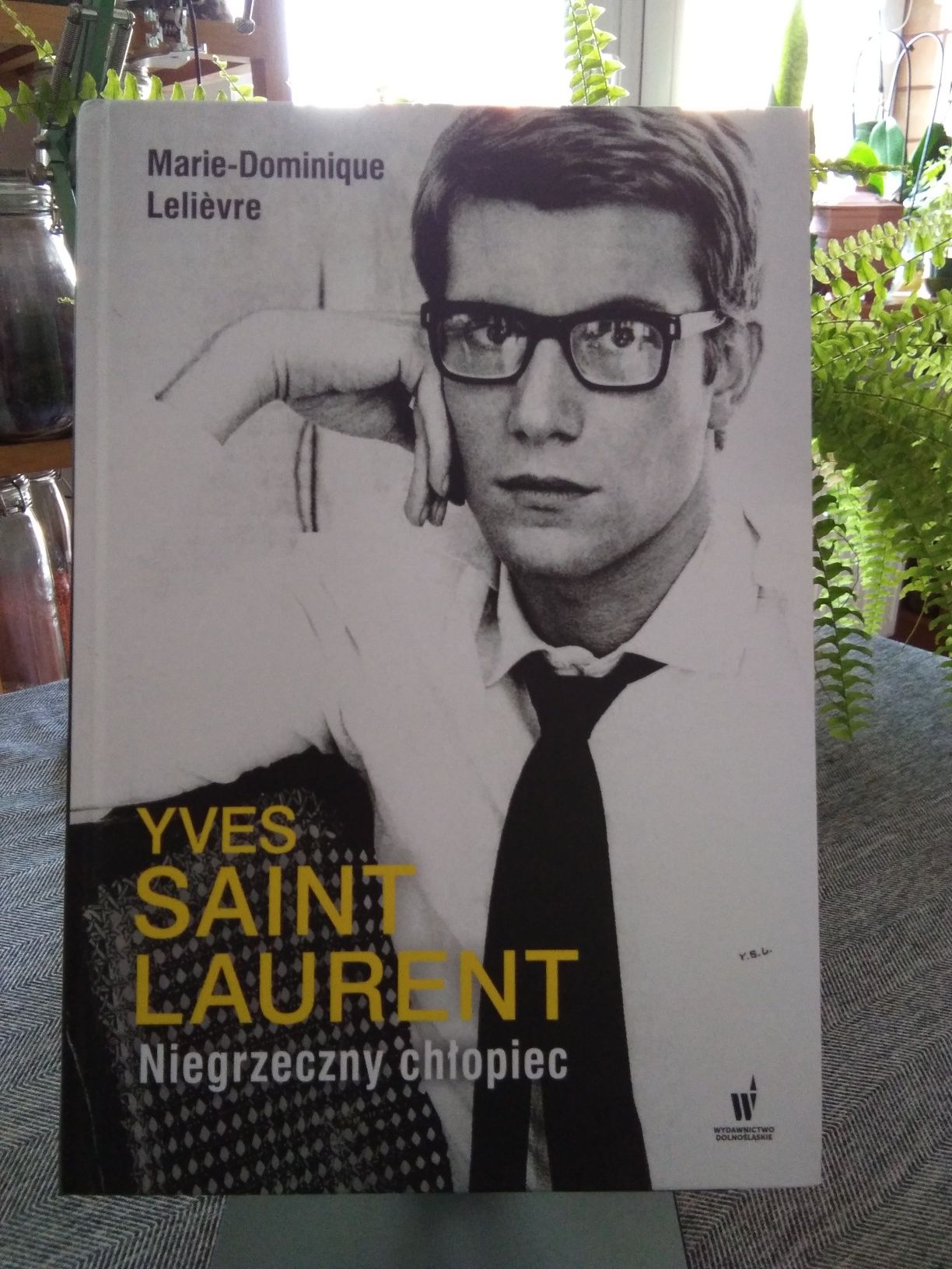 "Yves Saint Laurent-niegrzeczny chłopiec", Marie-Dominique Lelievre