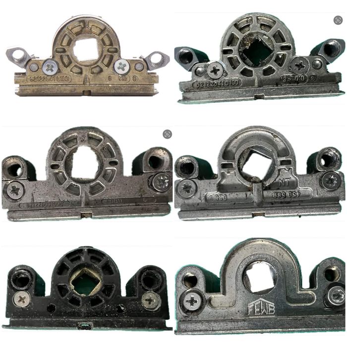 Kaseta do naprawy okucia zasuwnicy okien pcv Roto Maco Winkhaus grf