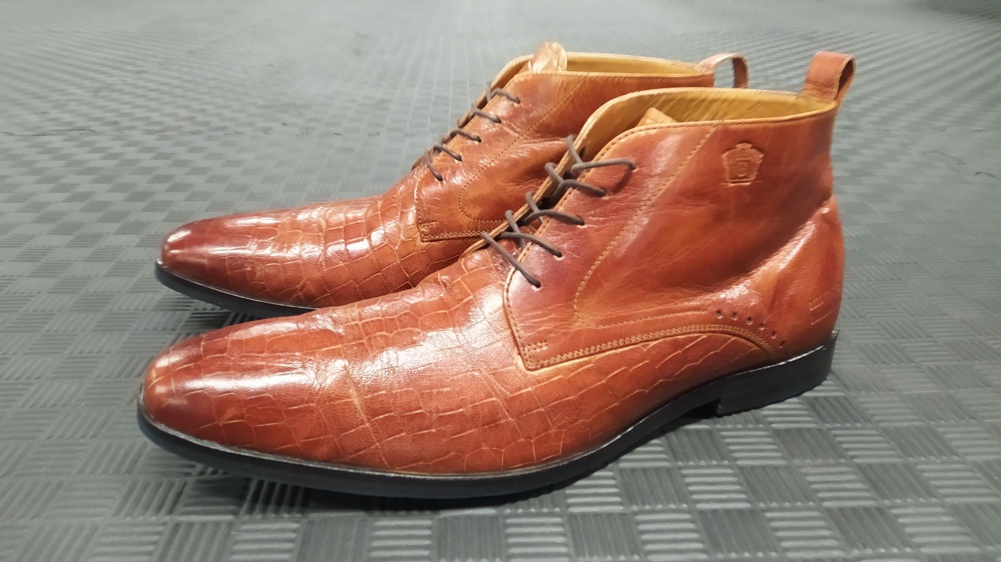 Туфли полуботинки Melvin & Hamilton кожаные мужские размер 45 оригинал