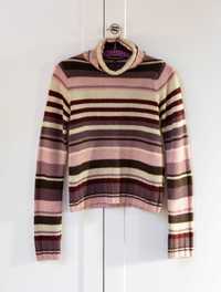 Sweter damski, golf, H&M, rozm. 34