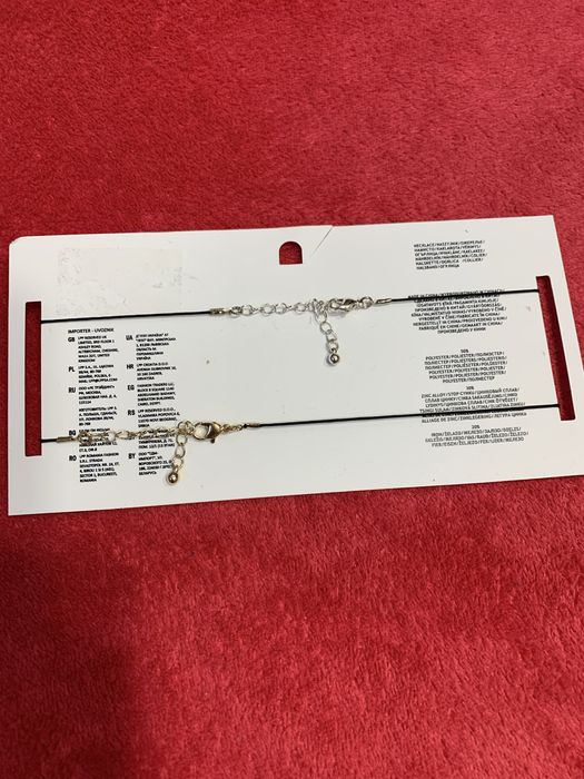 Chokery naszyjniki z serduszkami nowe Sinsay