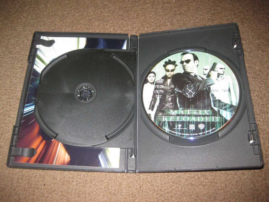 "Matrix Reloaded" com Keanu Reeves/Edição Especial com 2 DVDs