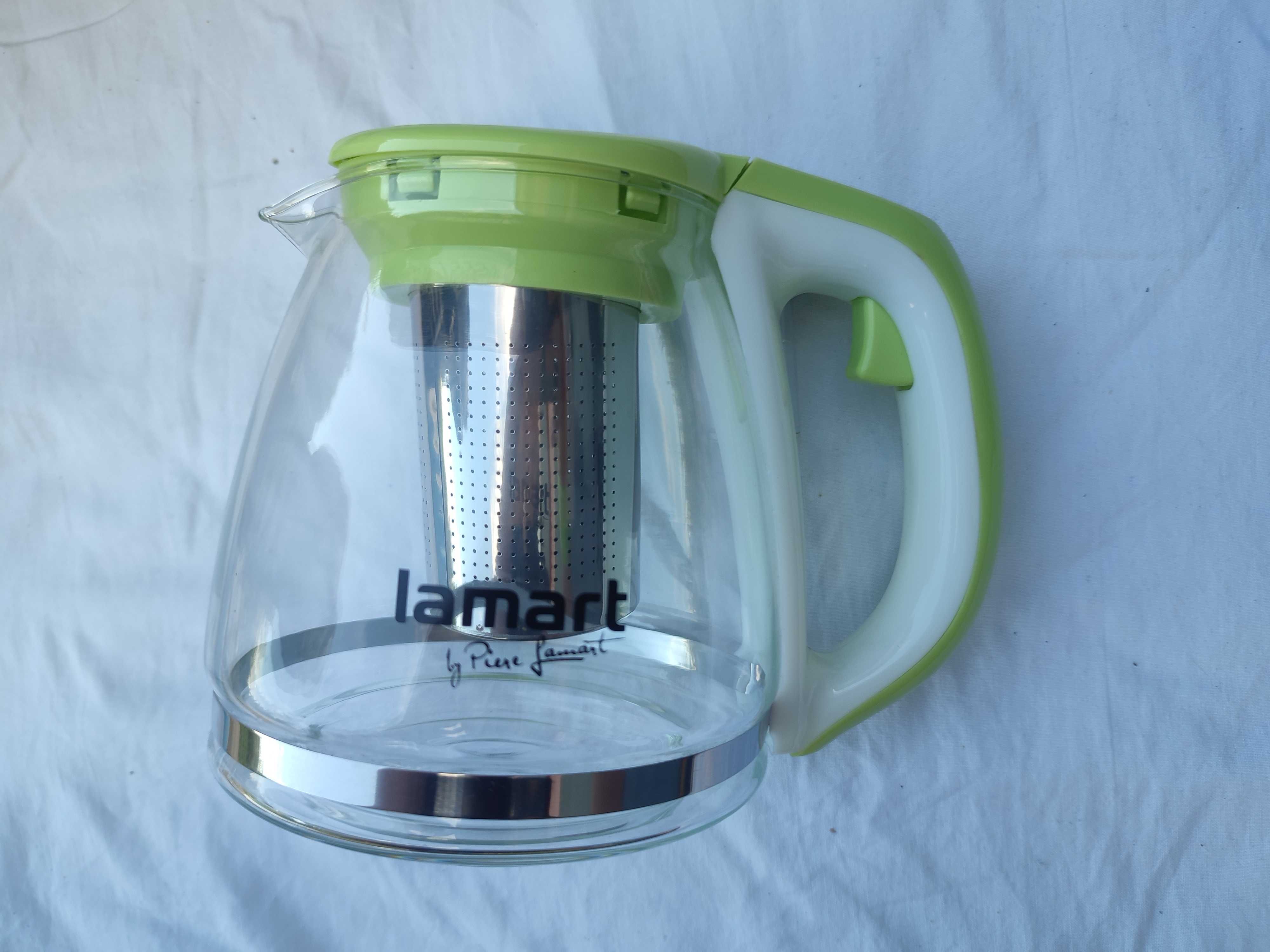 Lamart LT7026 1,1L - żaroodporny zaparzacz czajnik