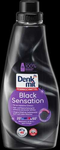 Гель для прання чорних речей Denkmit Black Sensation 1л 40 прань