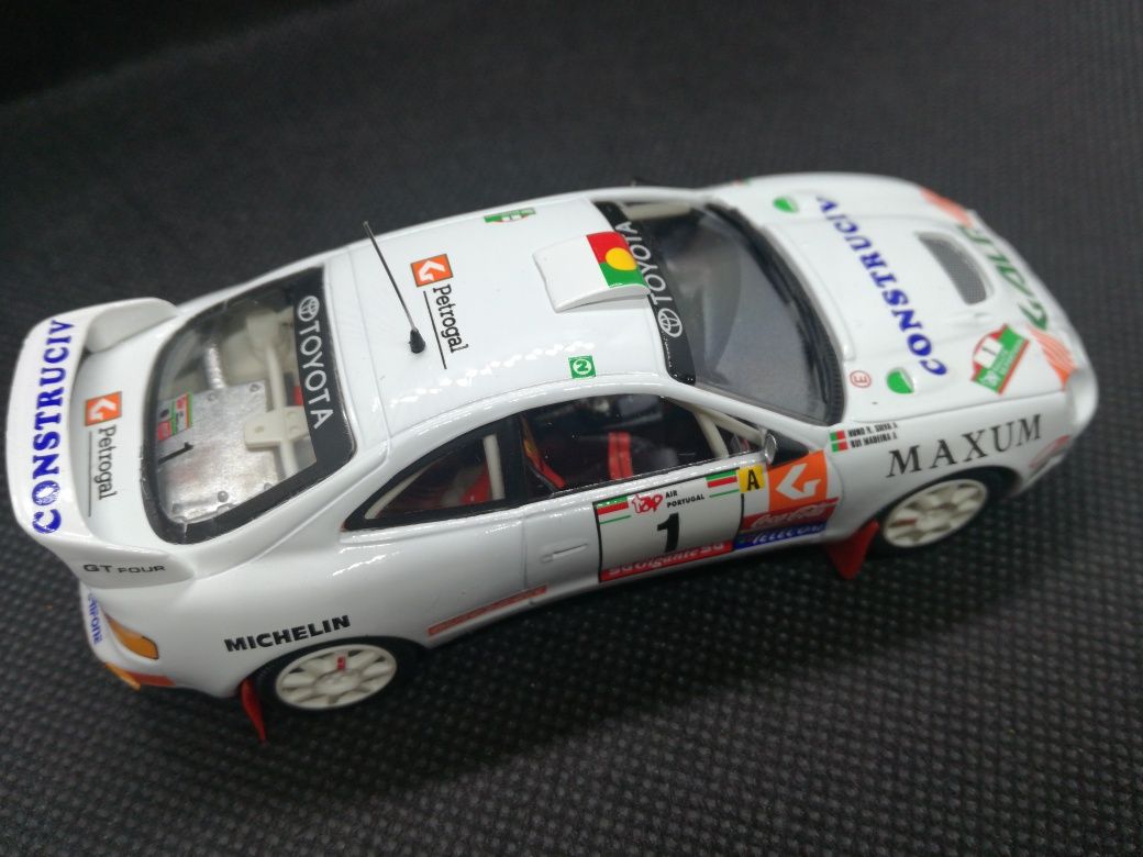 Miniatura 1/42 Toyota Celica Gt Four-Rally de Portugal-1996-R.Madeira