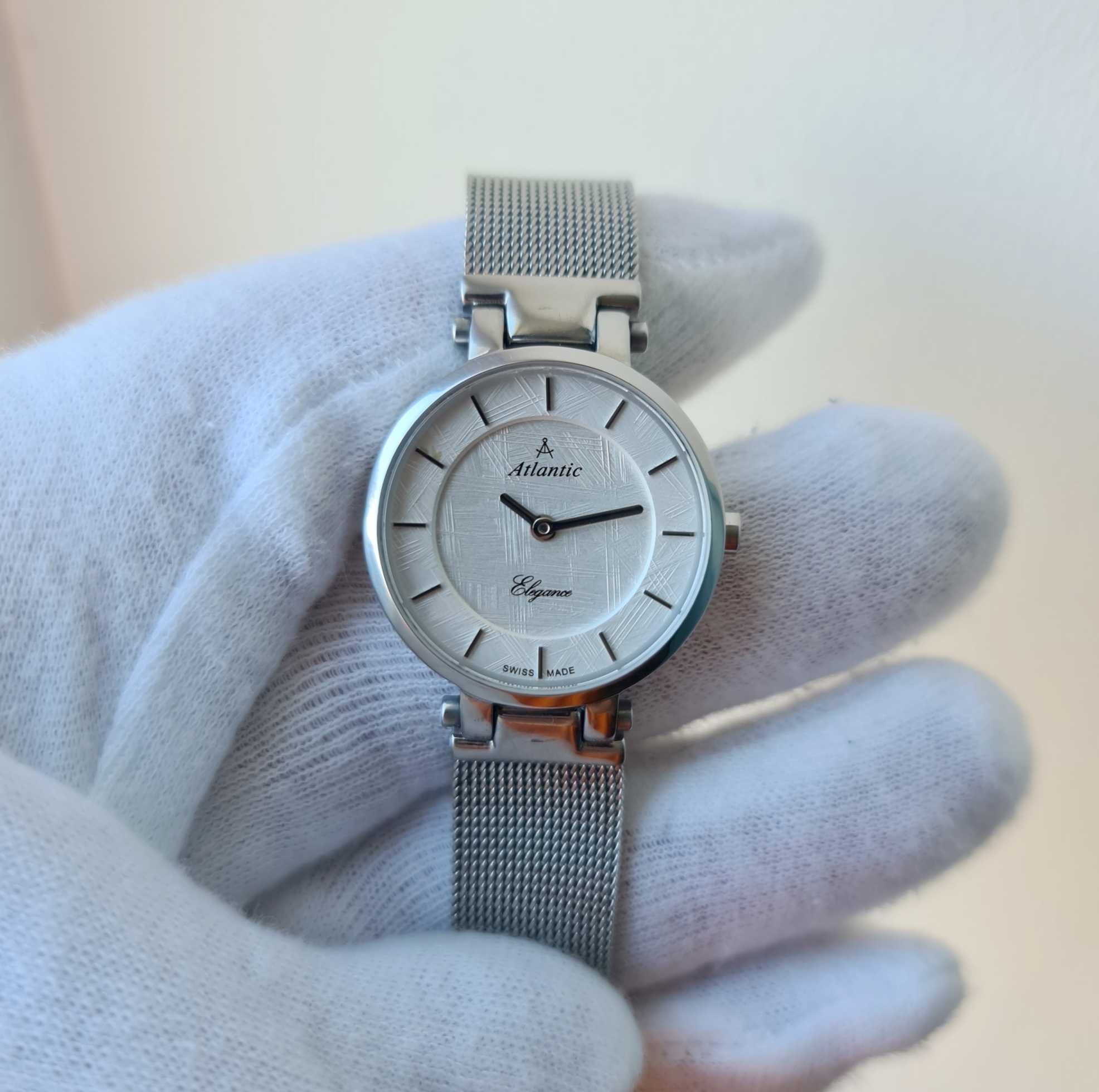 Жіночий годинник Atlantic Elegance 9035.41.21 Swiss 27mm