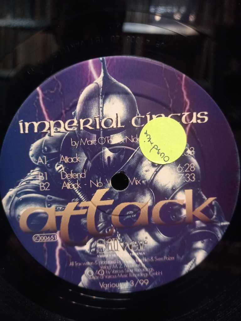 Imperial Circus – Attack. Hard Trance, płyta winylowa