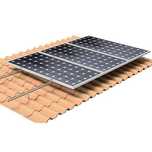 Estruturas para Fixação de Painéis Solares  Coplanar