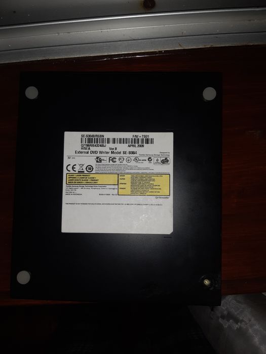 Samsung Leitor e gravador de DVDs portátil