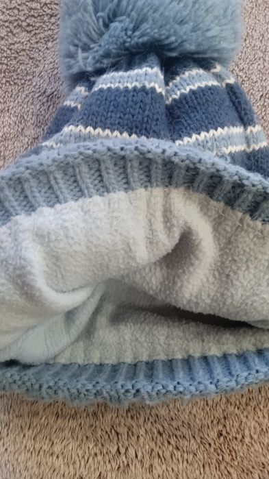 Шапка с шарфиком