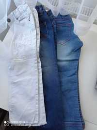 Zestaw jeansów 98 H&M 51015 Kiki & Koko stan bdb