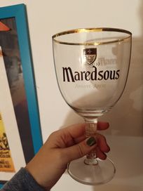 Maredsous kufel szklany