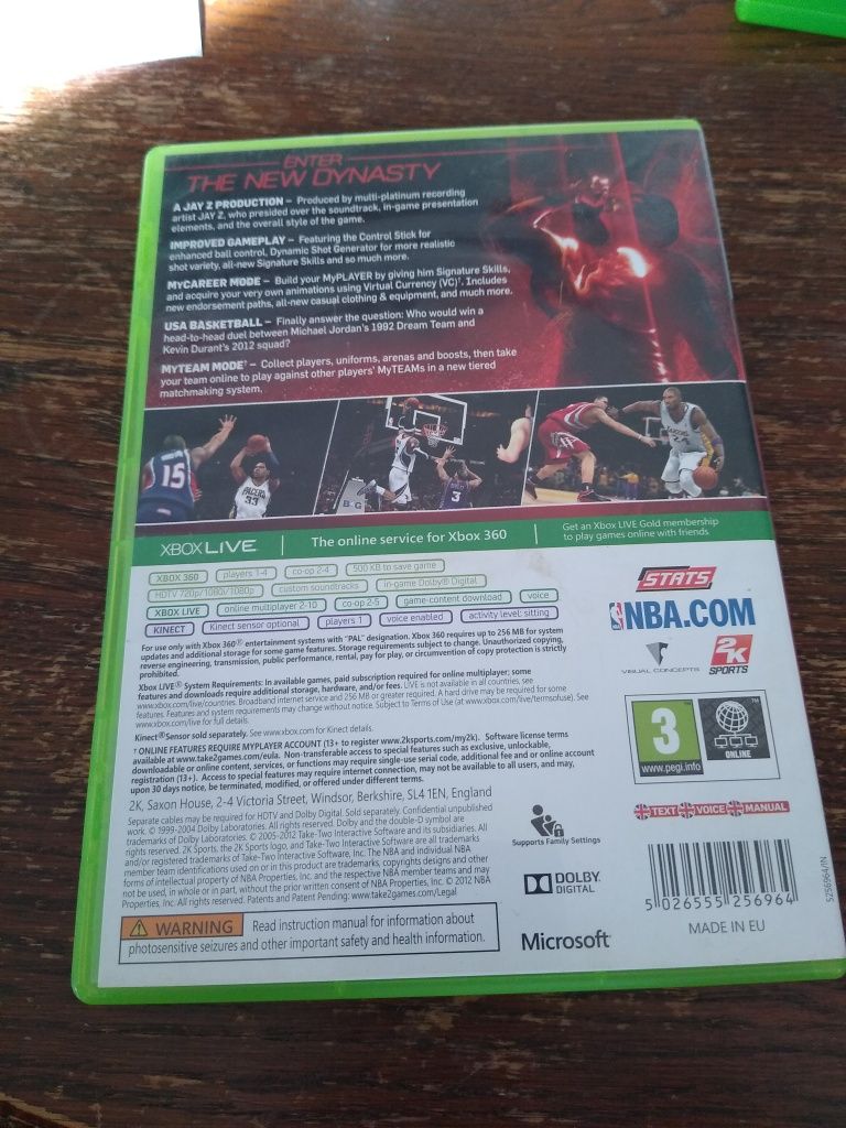 Gra na Xbox 360 NBA 2k 13
