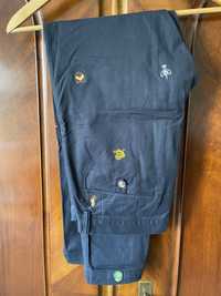 Spodnie chino z naszywkami Ralph Lauren 32 slim