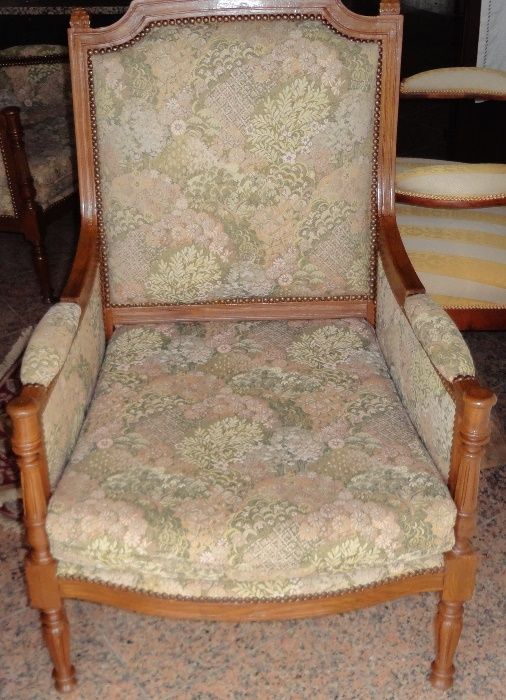 Par de Fauteuils Cadeirões Luís XVI 1774