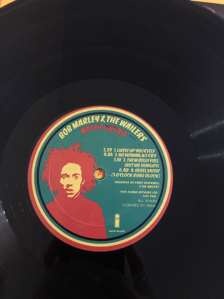 Bob Marley The Wailers Natty Dread USA EX+++