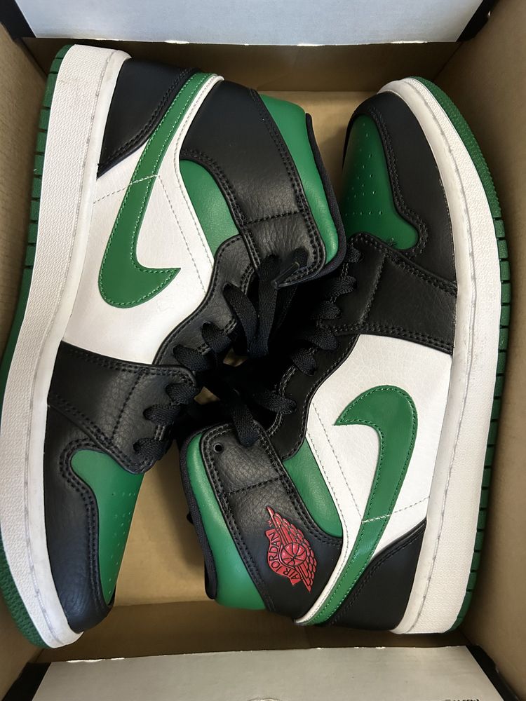 Jordan 1 green, mid,nike, OG, retro, 42, 8,5us, 26,5/27cm