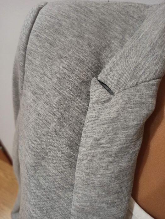 Żakiet marynarka Zara Basic XS dresowa taliowana
