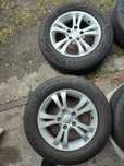 Диски титанові VW 5*112 R 15 резина 195 65 R 15 R 16