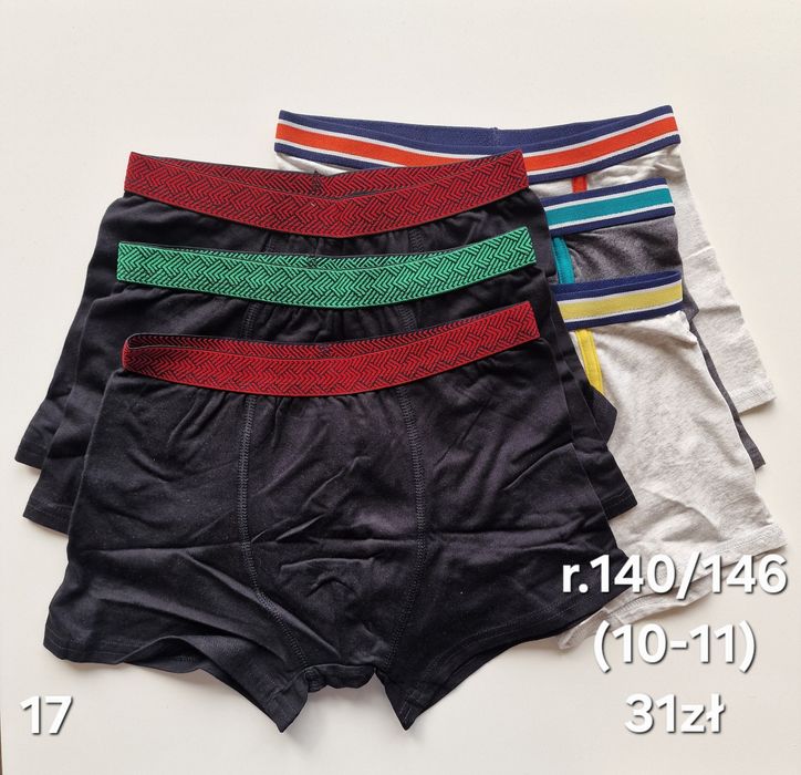 6pak majtki bokserki Nutmeg dla chłopca rozmiar 140/146 (10-11 lat)