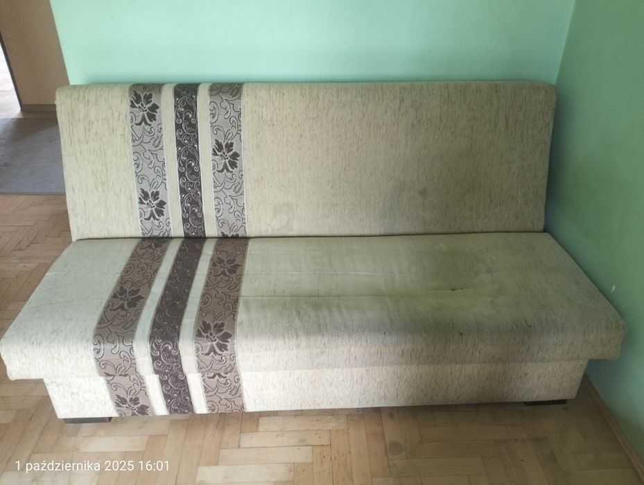 Wersalka łóżko kanapa rozkładana z pojemnikiem