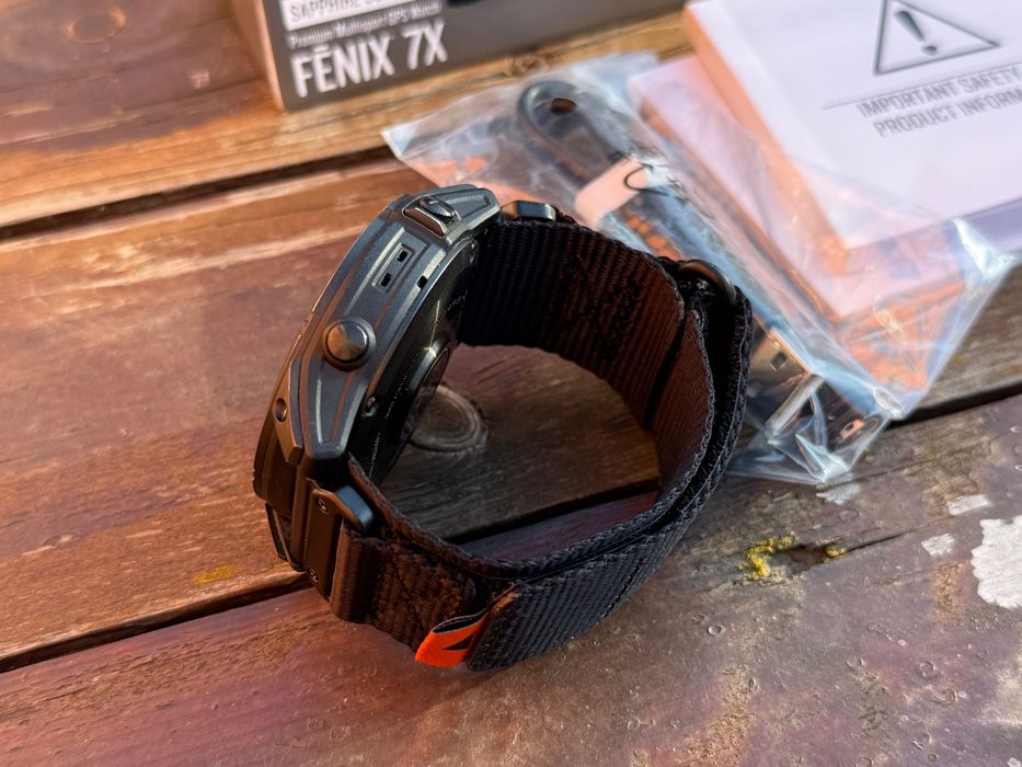 Garmin Fenix 7X Sapphire Solar DLC Titanium