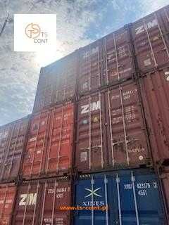 Kontener morski magazynowy budowlany 40 HC używany – TS-CONT