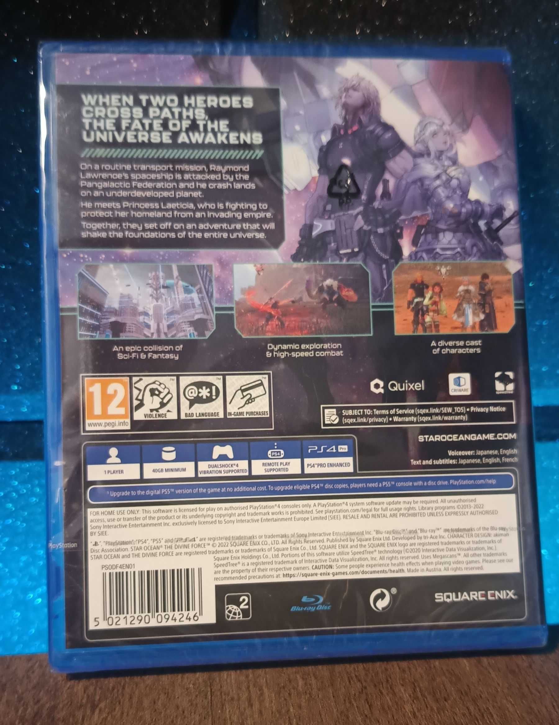 Star Ocean: The Divine Force PS4 / PS5 - świetny jRPG