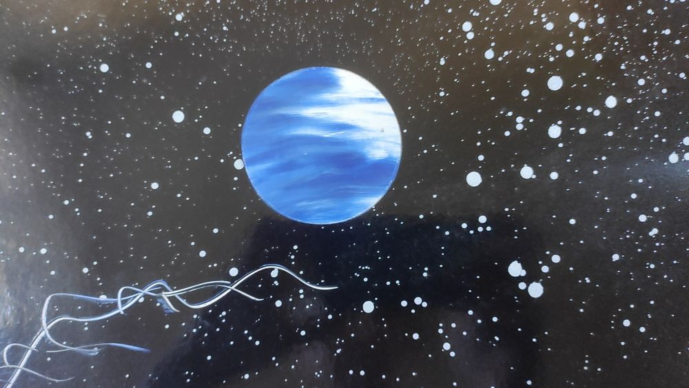 Obraz malowany sprayem Chesller