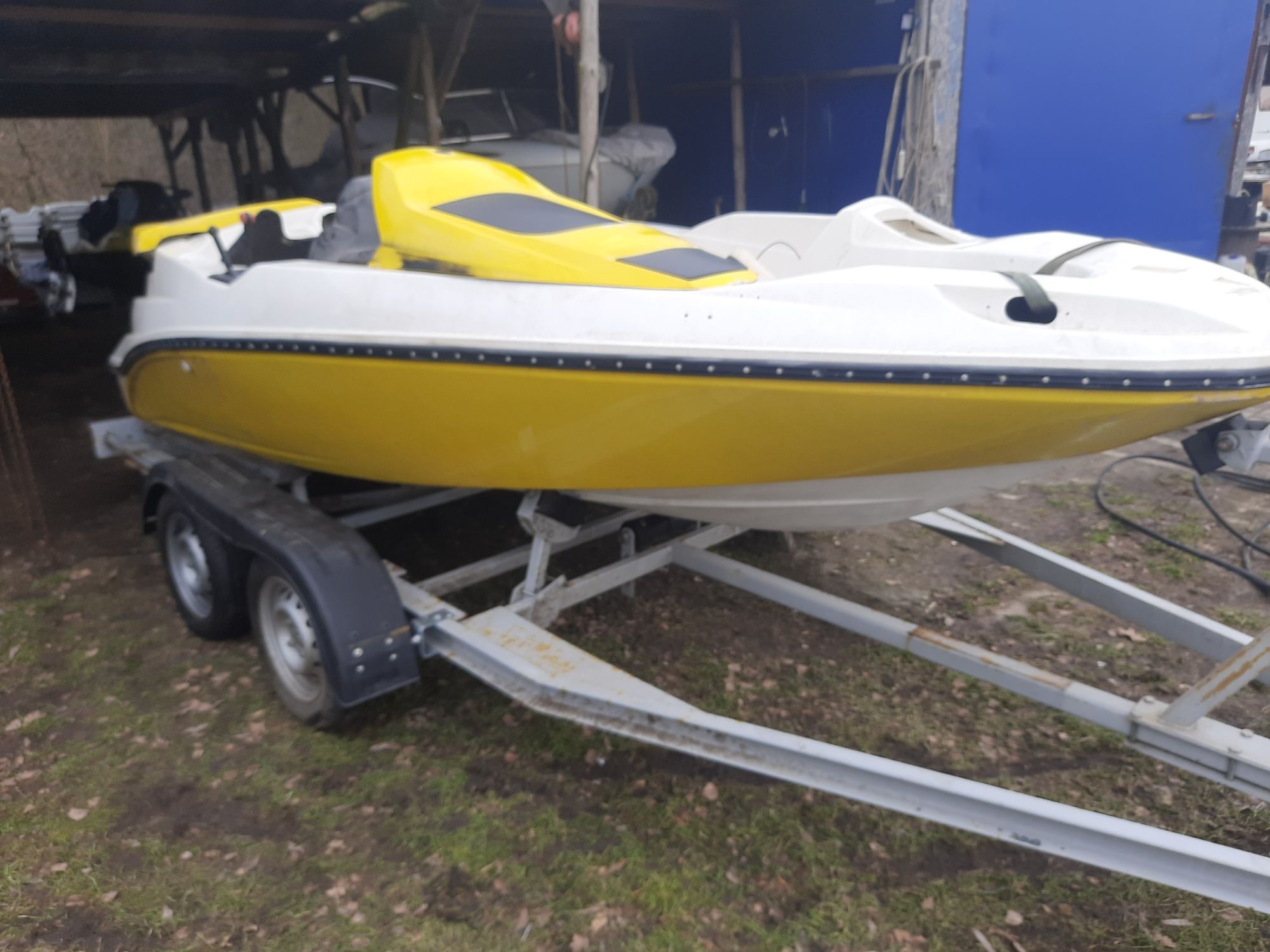 Łódź motorowa motorowka SeaDoo Speedster bimini Reja