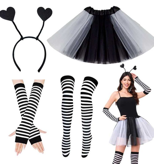 Kostium damski spódniczka halloween karnawał